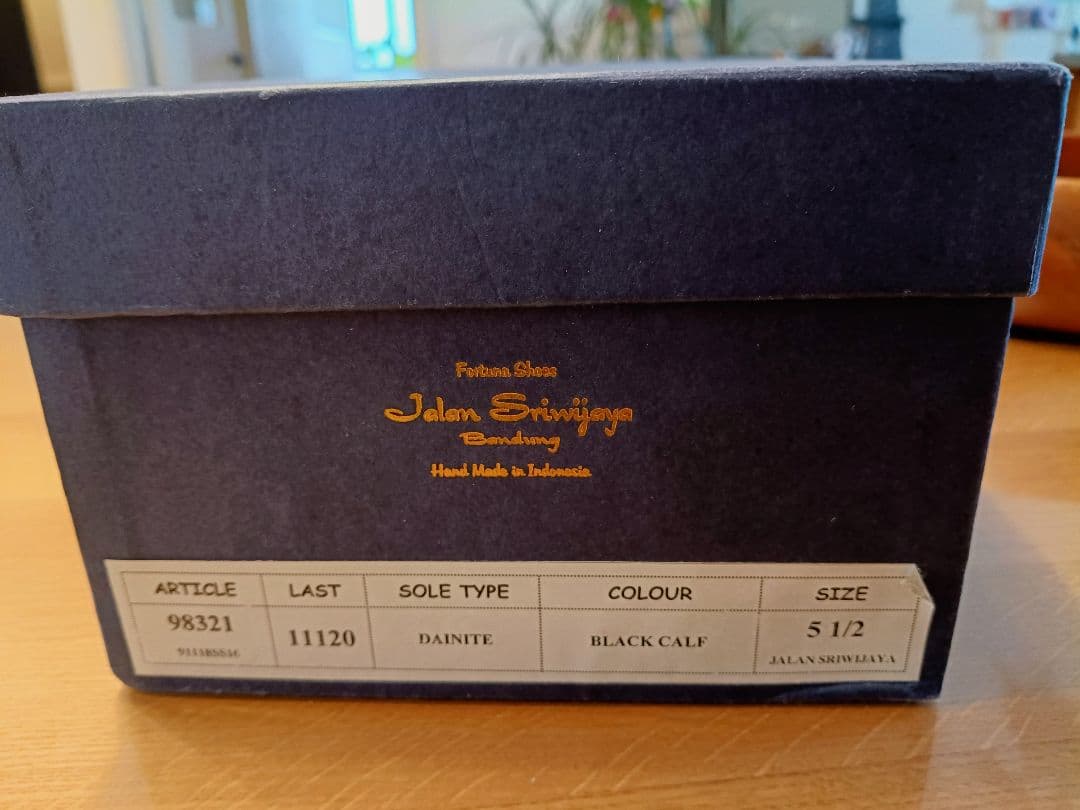 極美品　ジャランスリワヤ　ストレートチップ　24cm 98321 11120