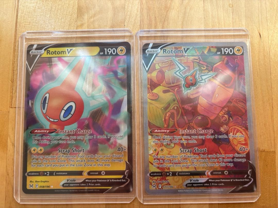海外版ポケカ　ロトムV セット
