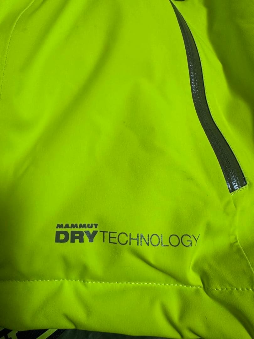 MAMMUT 蛍光イエロー スノーウェア