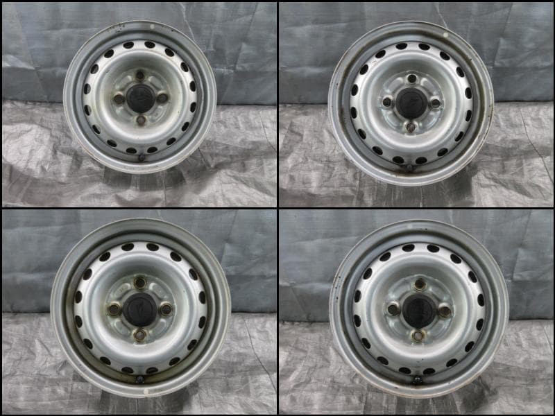 ダイハツ純正ホイール　12×4.00B　4H/100　4本　ハイゼット