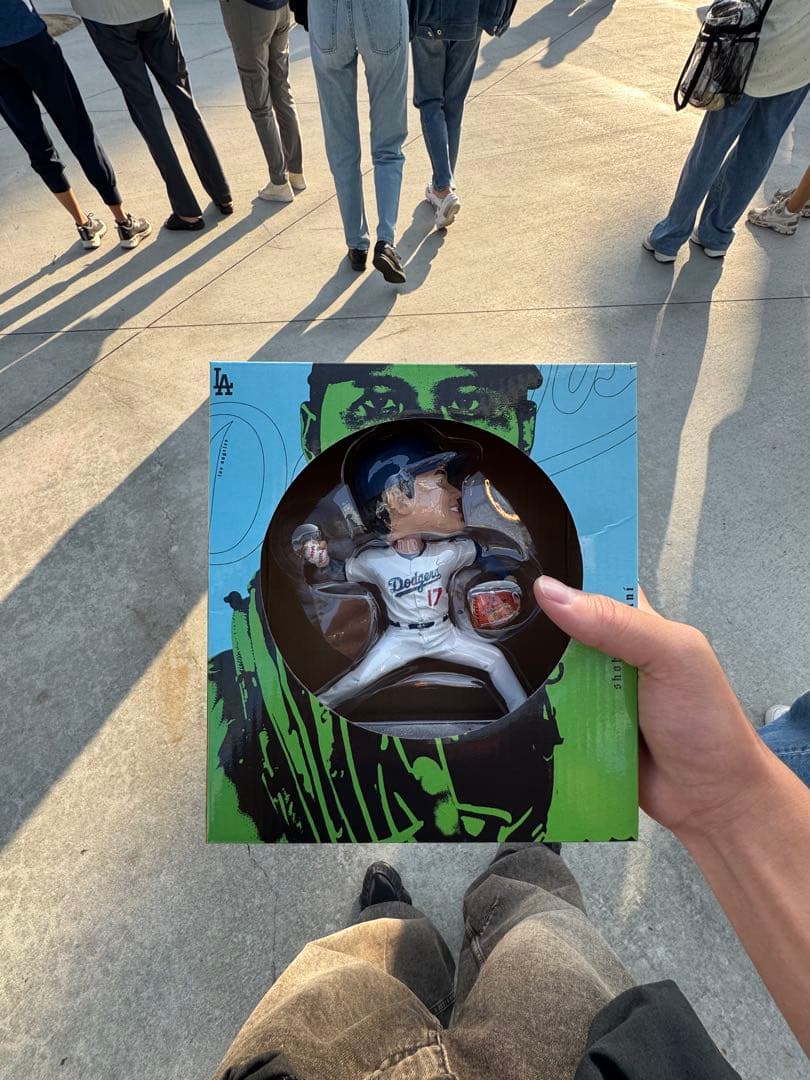 大谷翔平 ボブルヘッド 球場配布 9/10 ロッキーズ戦