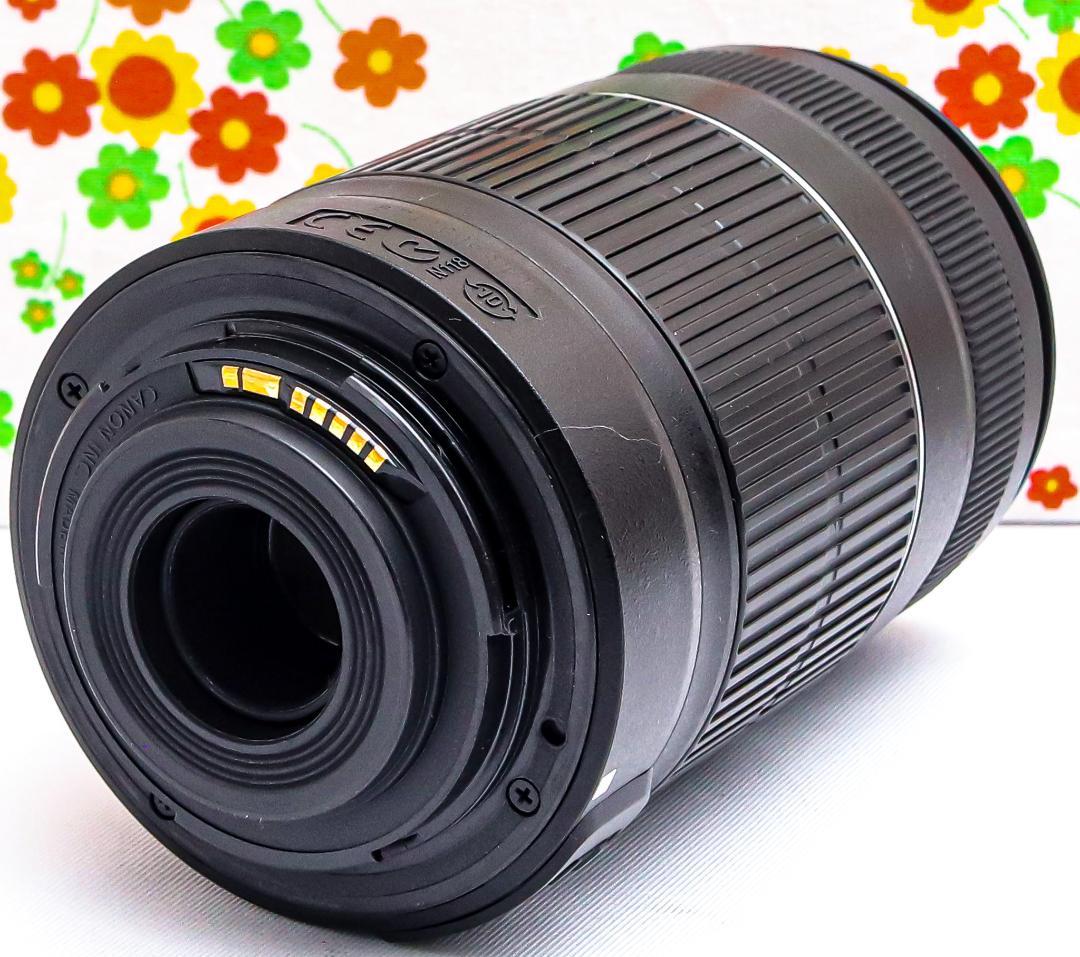 美品 Canon EF-S 55-250mm IS Ⅱ☆手振れ補正付☆望遠レンズ