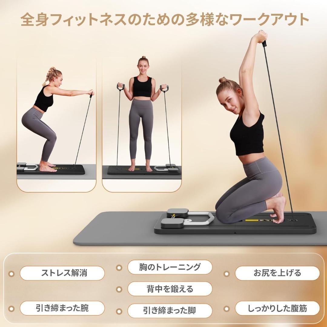 ホームジム用自動リバウンド付き折りたたみ式腹筋マシン