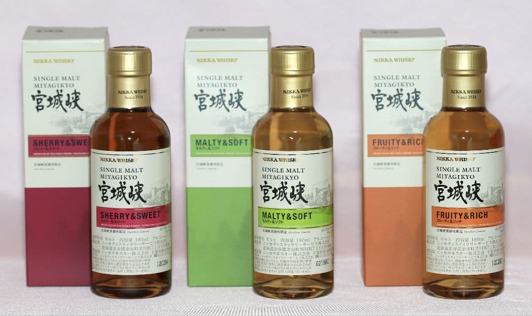 【謹賀新年】ニッカウイスキー宮城峡蒸留所限定のキーモルト180ml