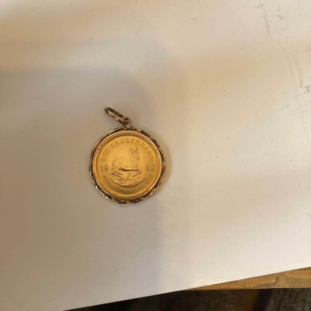 T*s様 クルーガーランド金貨ペンダント1/10オンス