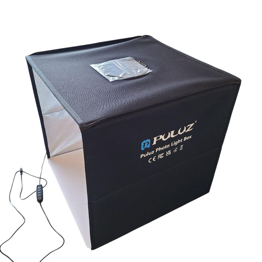 ★美品★PULUZ★撮影ボックス BOX★フォトスタジオ★40cm★LED照明★