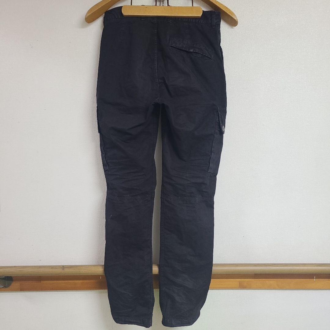 Stone  ストーンアイランド カーゴパンツ ブラック W30