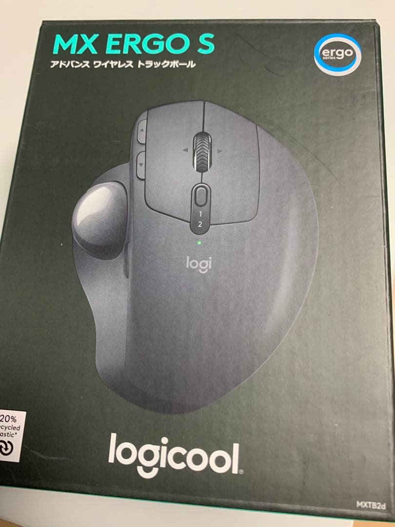 Logicool MXTB2d MX ERGO S ワイヤレストラックボール