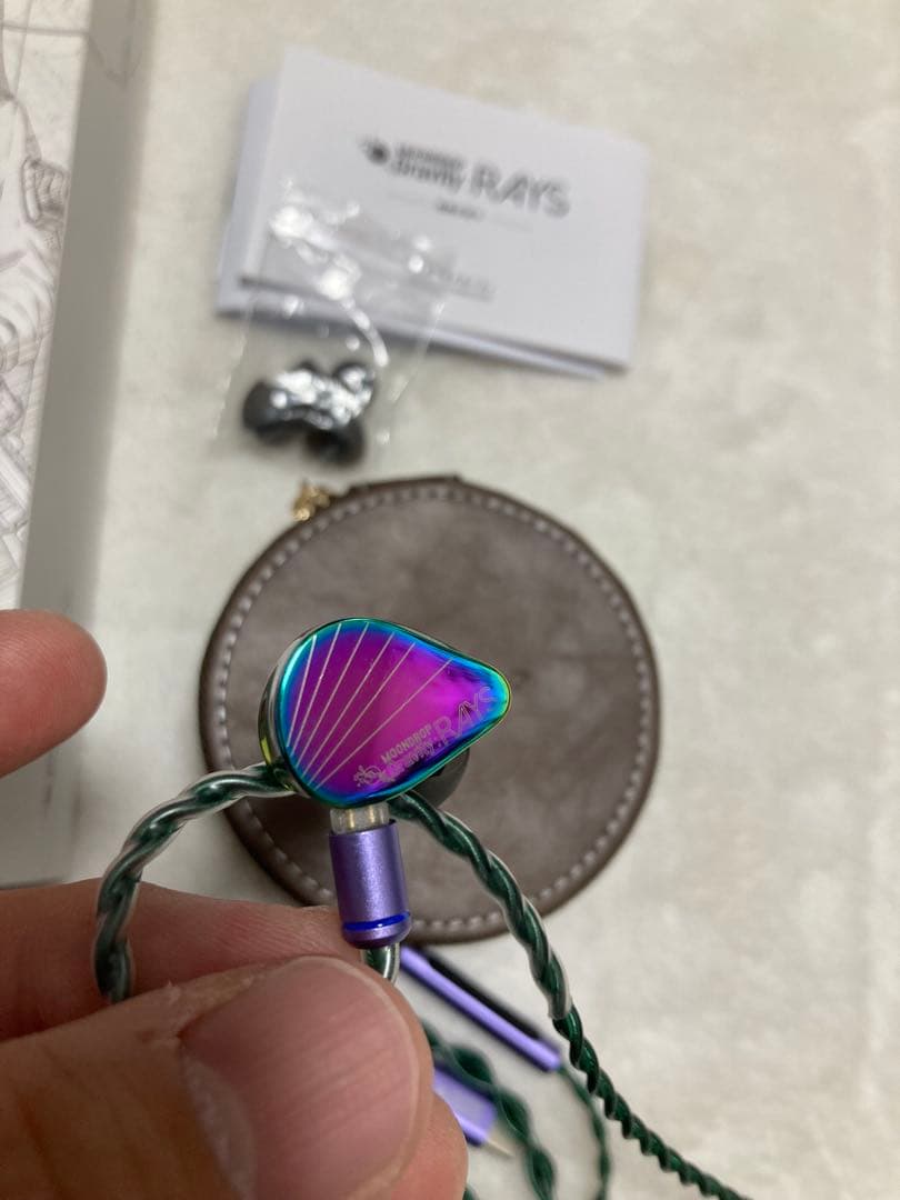 水月雨 Moondrop RAYS - 光束 ゲーミングイヤホン