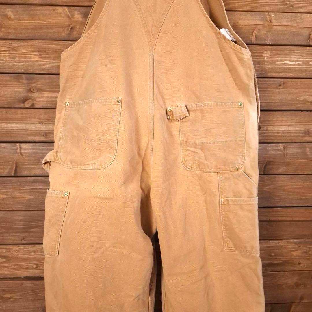 90s USA製 星タグ carhartt カーハート ダック地 オーバーオール