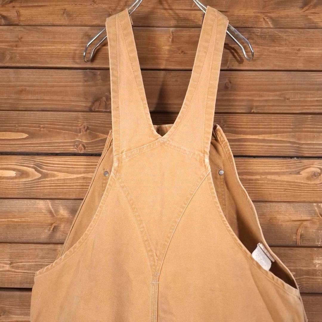 90s USA製 星タグ carhartt カーハート ダック地 オーバーオール