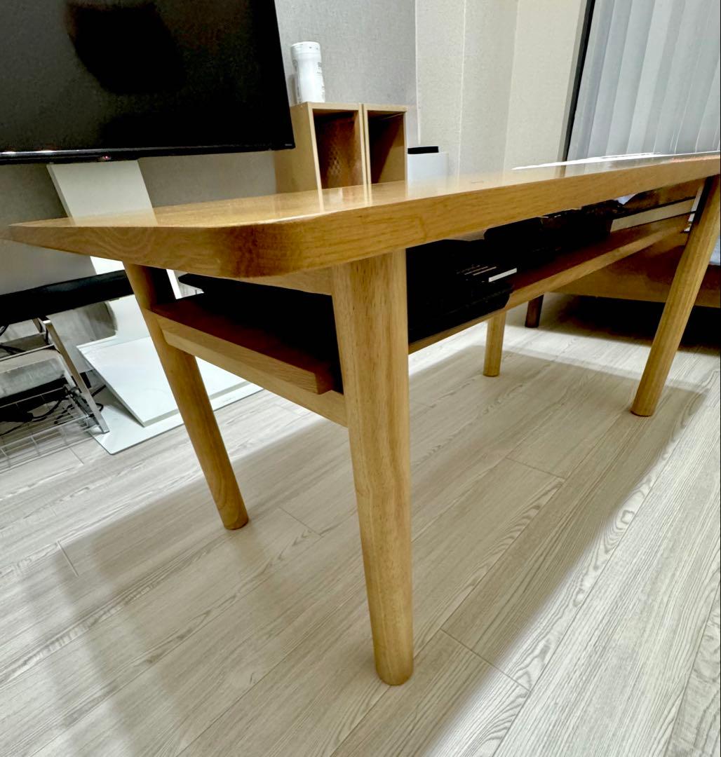 【廃盤品】MUJI 無印良品 ミドルテーブル テーブル オーク材 2023年製
