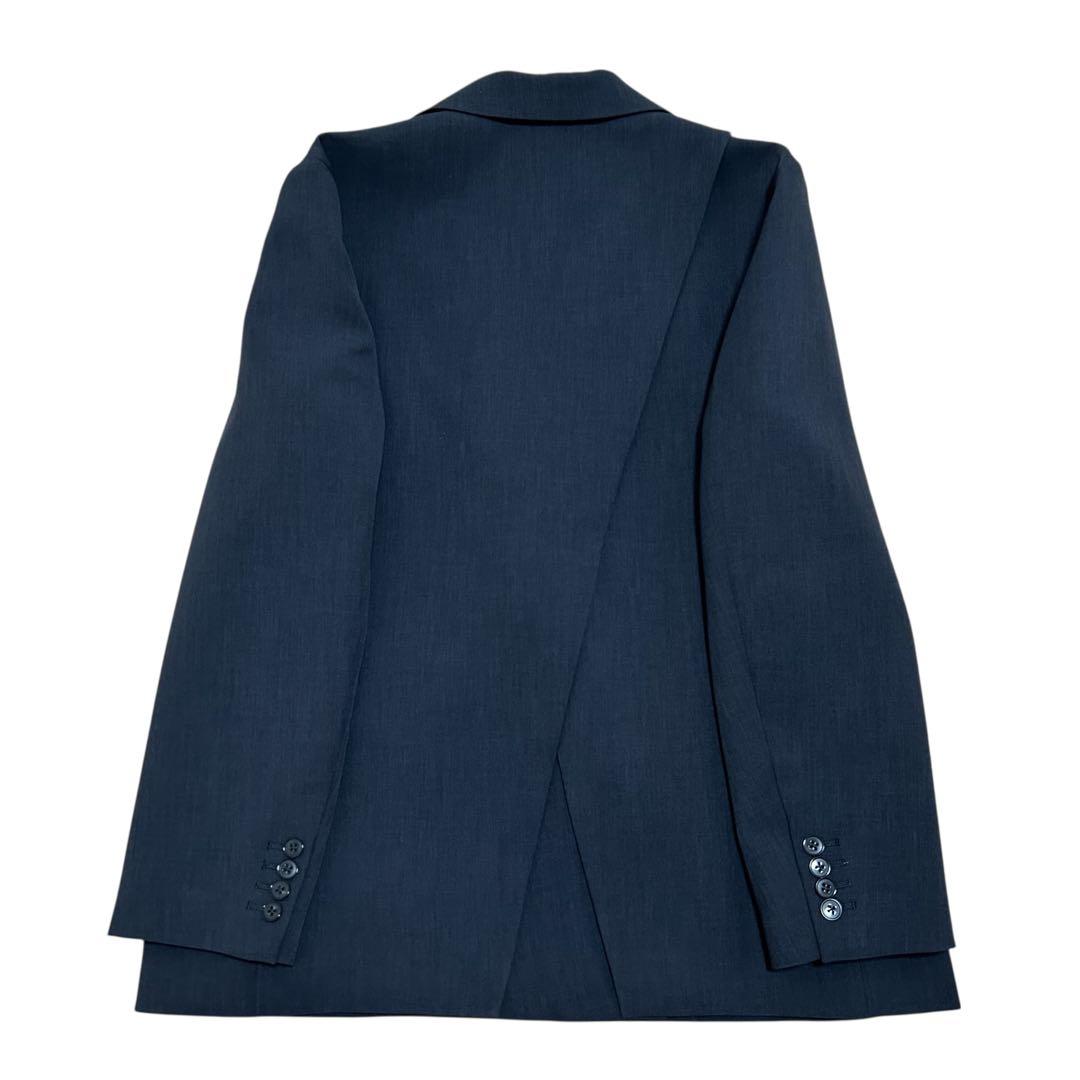 今季✨MARW バックアシンメトリージャケット 38 ダークグレー