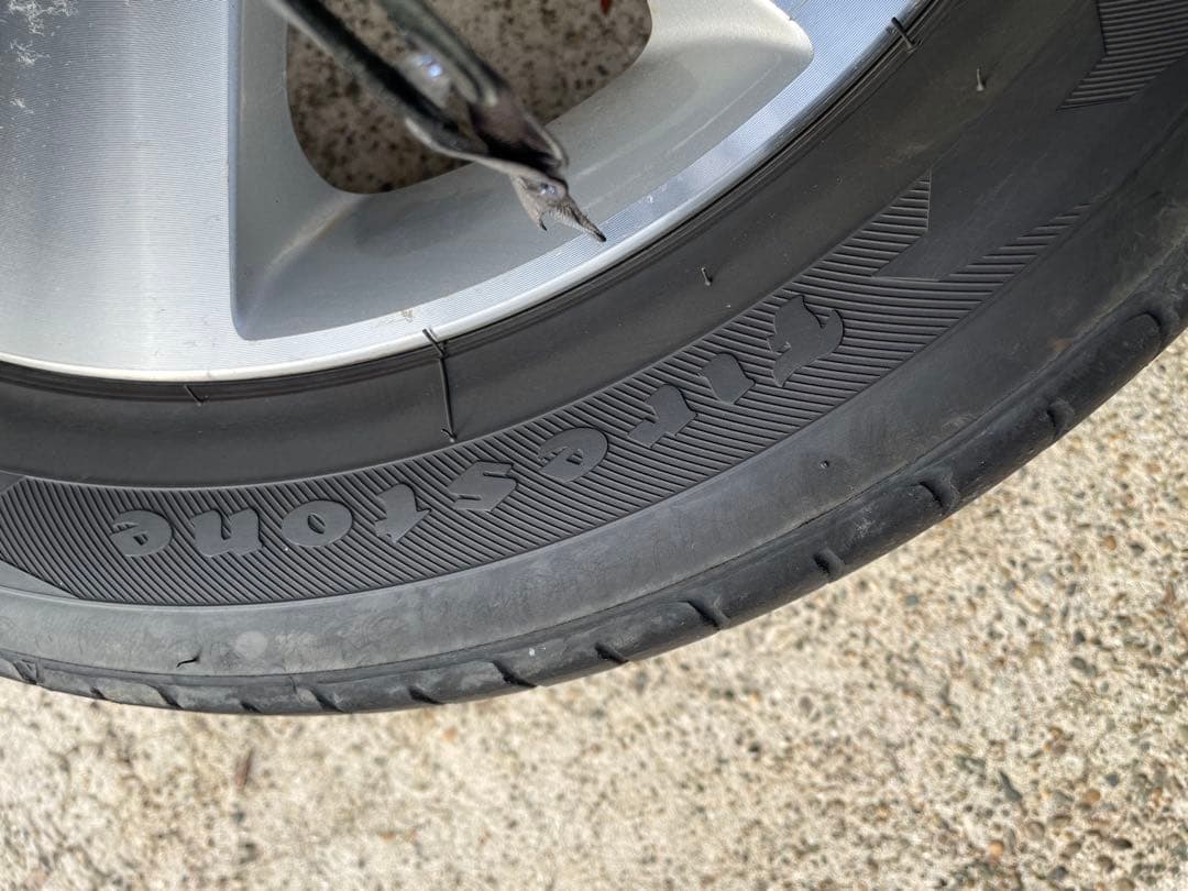 日産　オーテック　15インチ シルバー 6スポークホイールセット