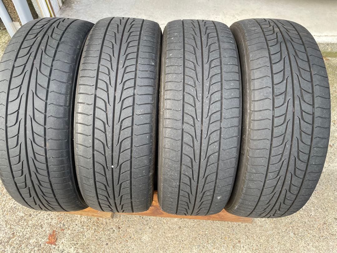 日産　オーテック　15インチ シルバー 6スポークホイールセット