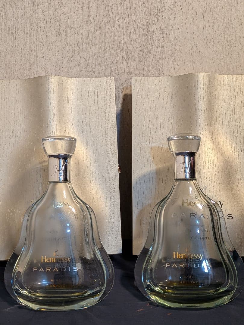 S*d様 Hennessy Paradis ヘネシー パラディ（2本）空き瓶 箱