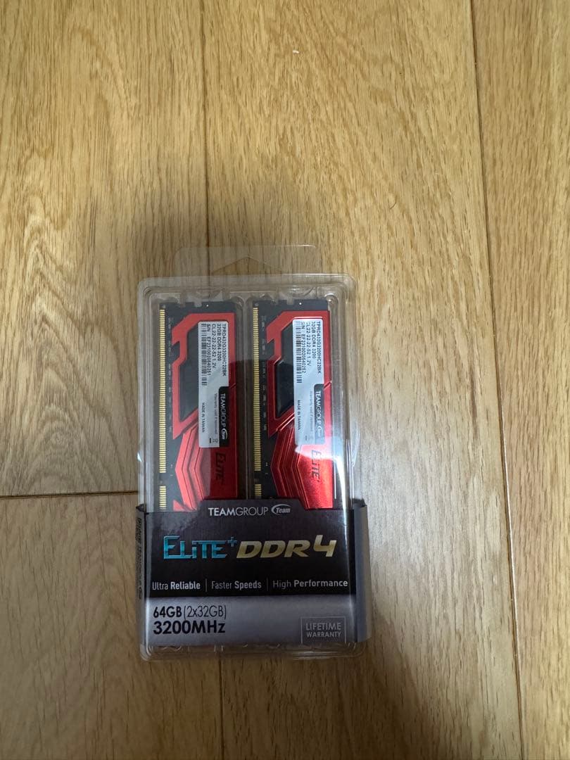メモリー TEAMGROUP Elite DDR4 64GB 3200MHz
