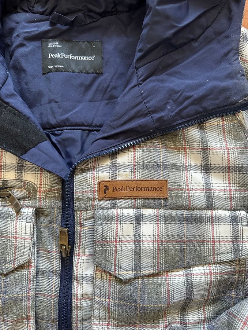 【美品】Peak Performanceスキーウェア上下 Ｌサイズ