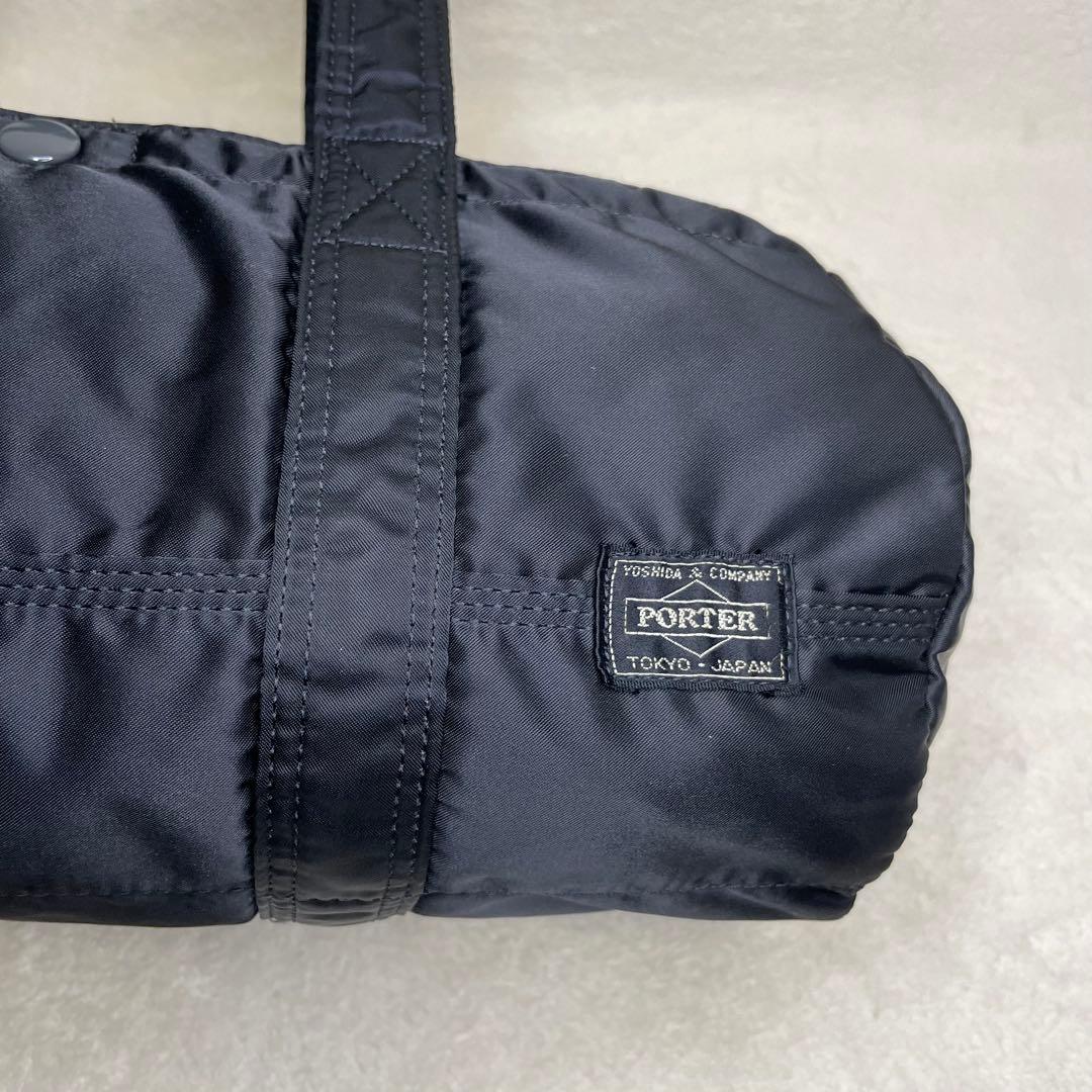 PORTER ポーター タンカー ドラムバッグ ミニボストン ブラック 黒
