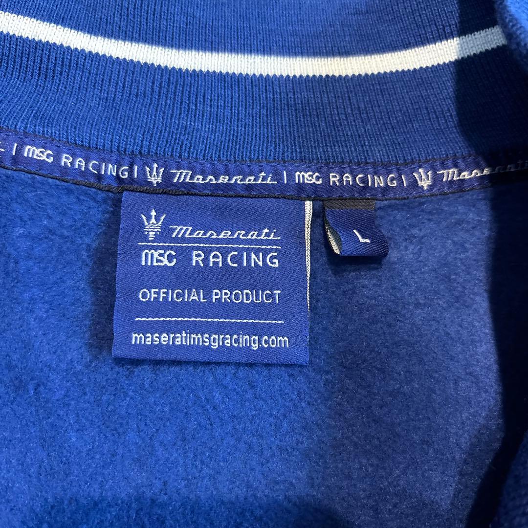 フォーミュラE マセラティ MSG レーシング チーム ジップ スウェット