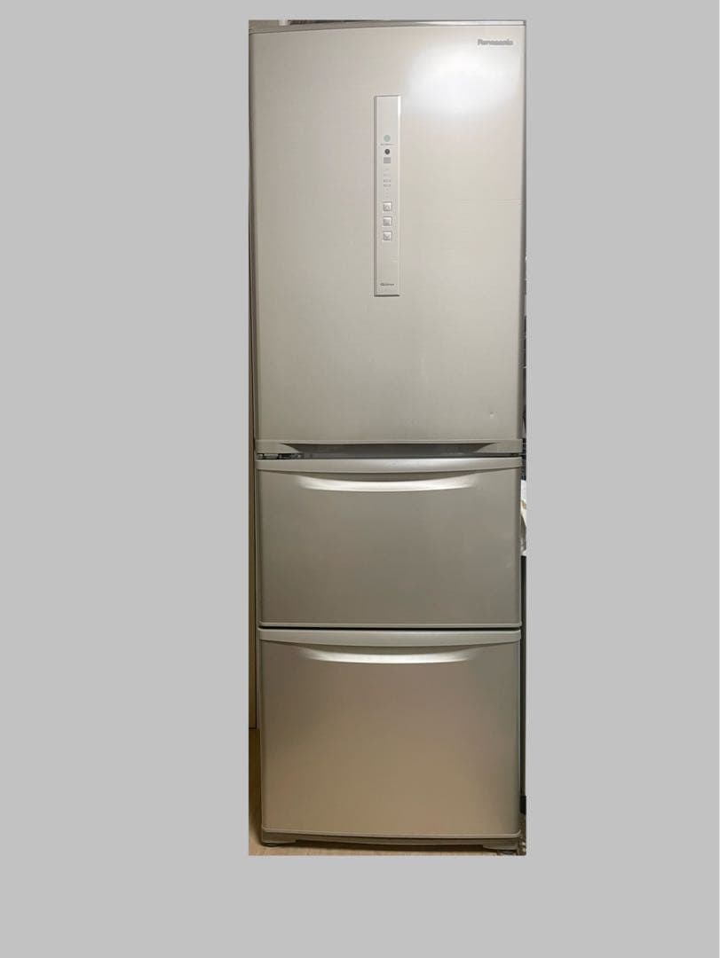 パナソニック　冷蔵庫　365L　NR-C371N-NL　2020年製　左開き