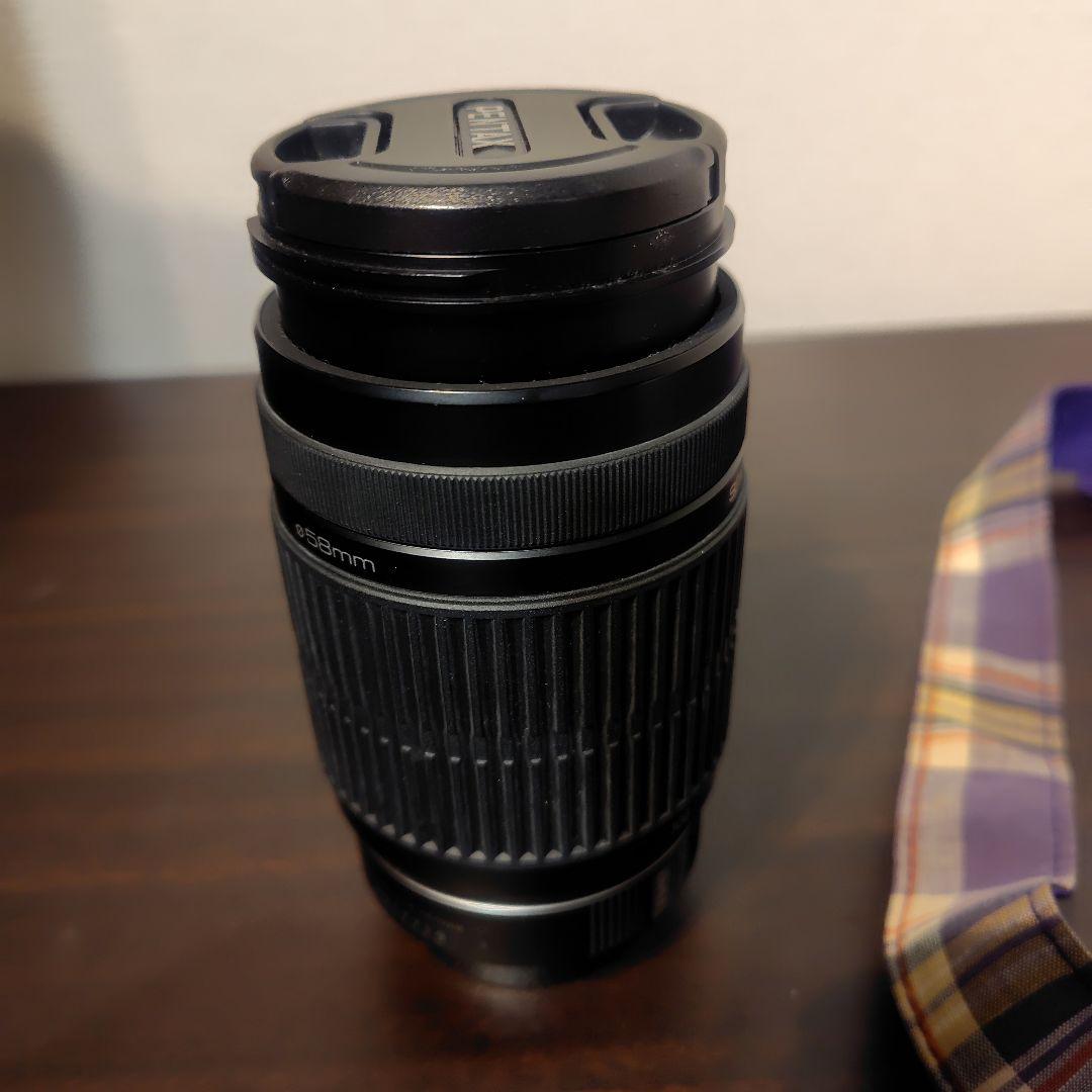 【ホワイト】PENTAX K-x ダブルズームセット ※液晶・ファインダー訳あり