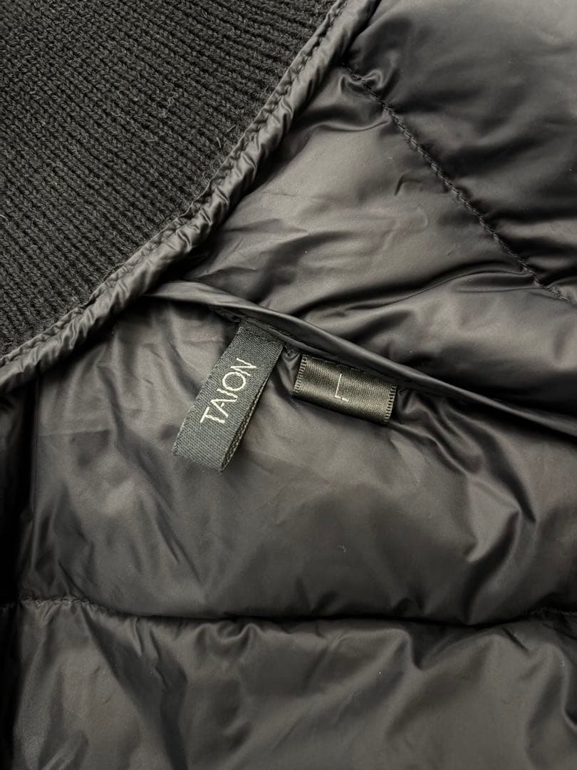 SHIPS 別注 TAION ダウンニット ジャケット