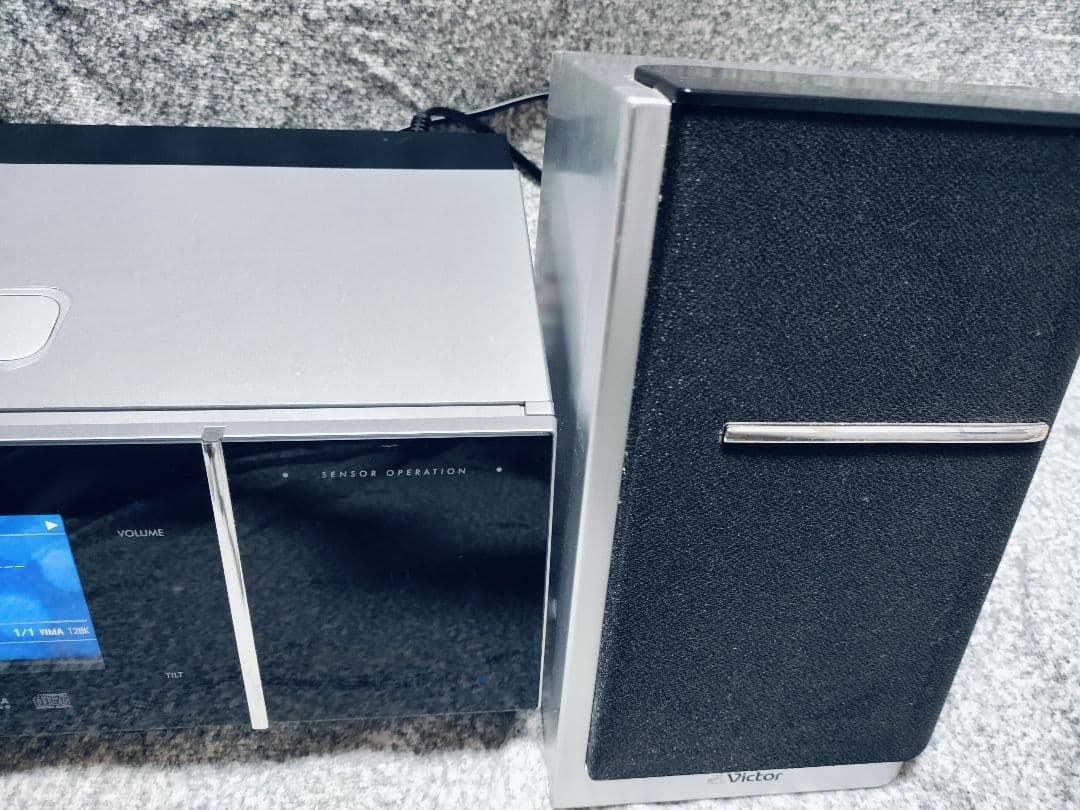 VICTOR CA-NXCT5-B ワンセグTV ミニコンポ CD MD