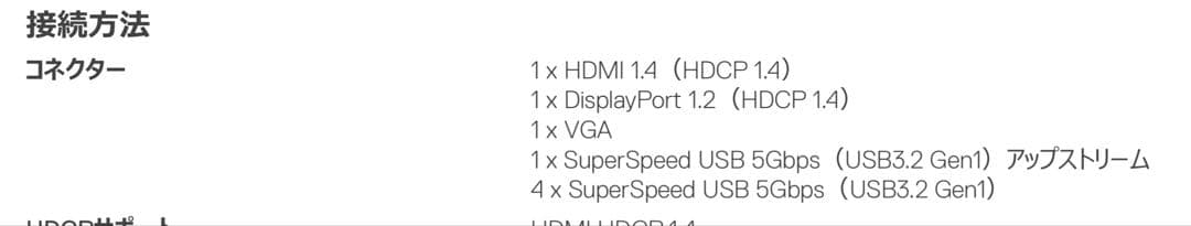 DELL P2222H フラットパネルモニター 本体