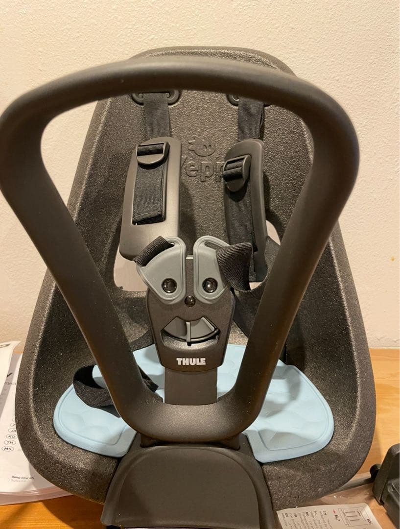 THULE 自転車用チャイルドシート ブルー