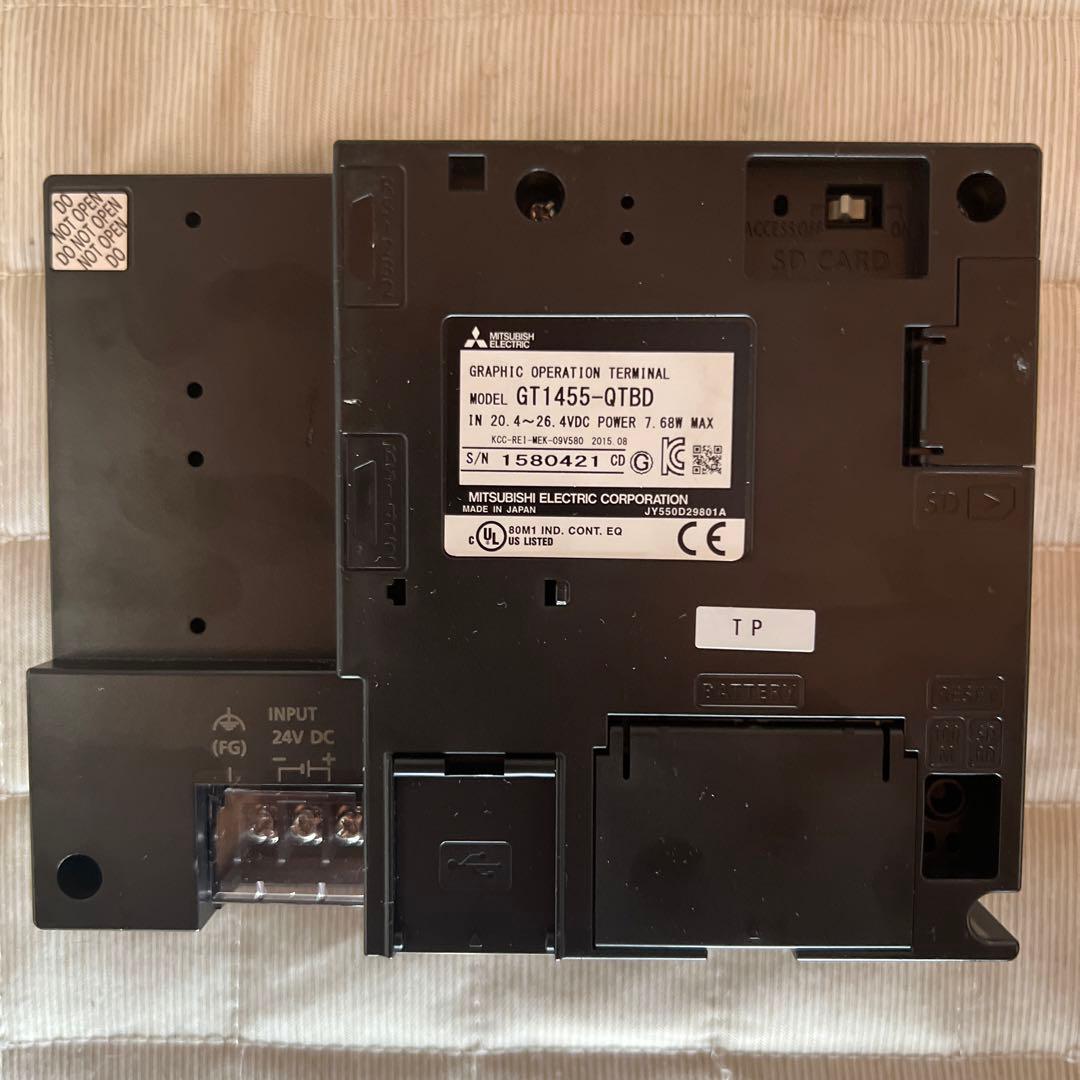 中古　三菱　タッチパネルGT1455-QTAD