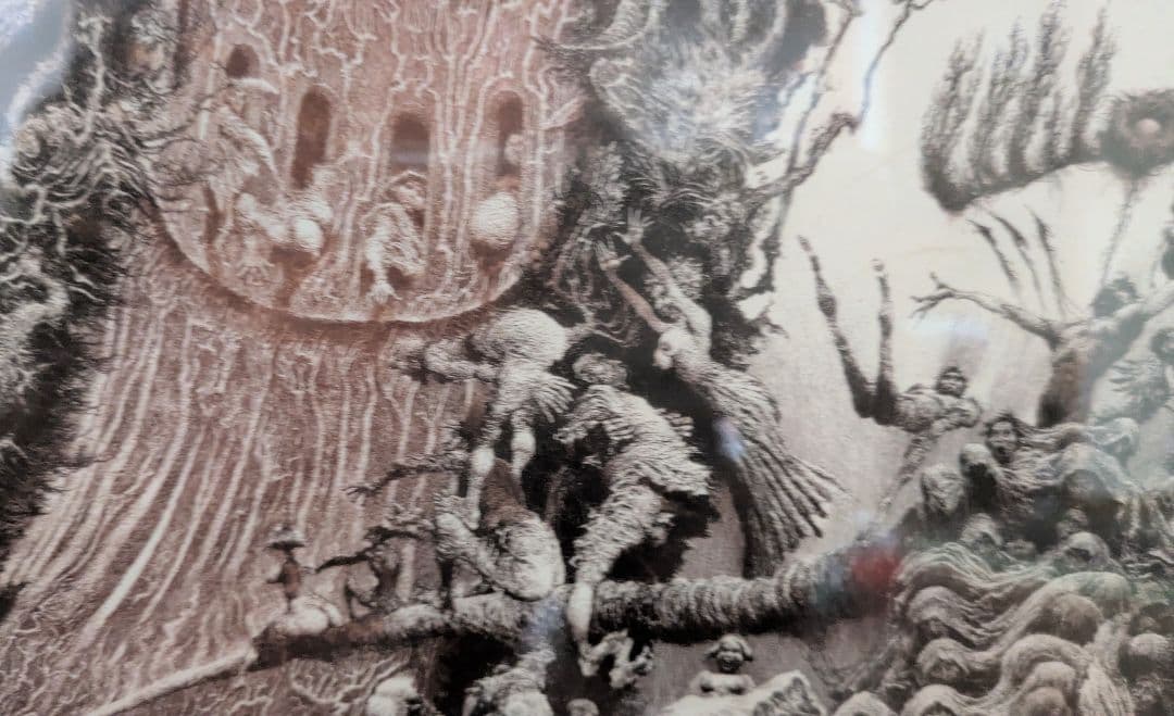 【SORAさまご予約品】知る人ぞ知る東欧の巨匠ブルノフスキーの超絶技巧リトグラフ