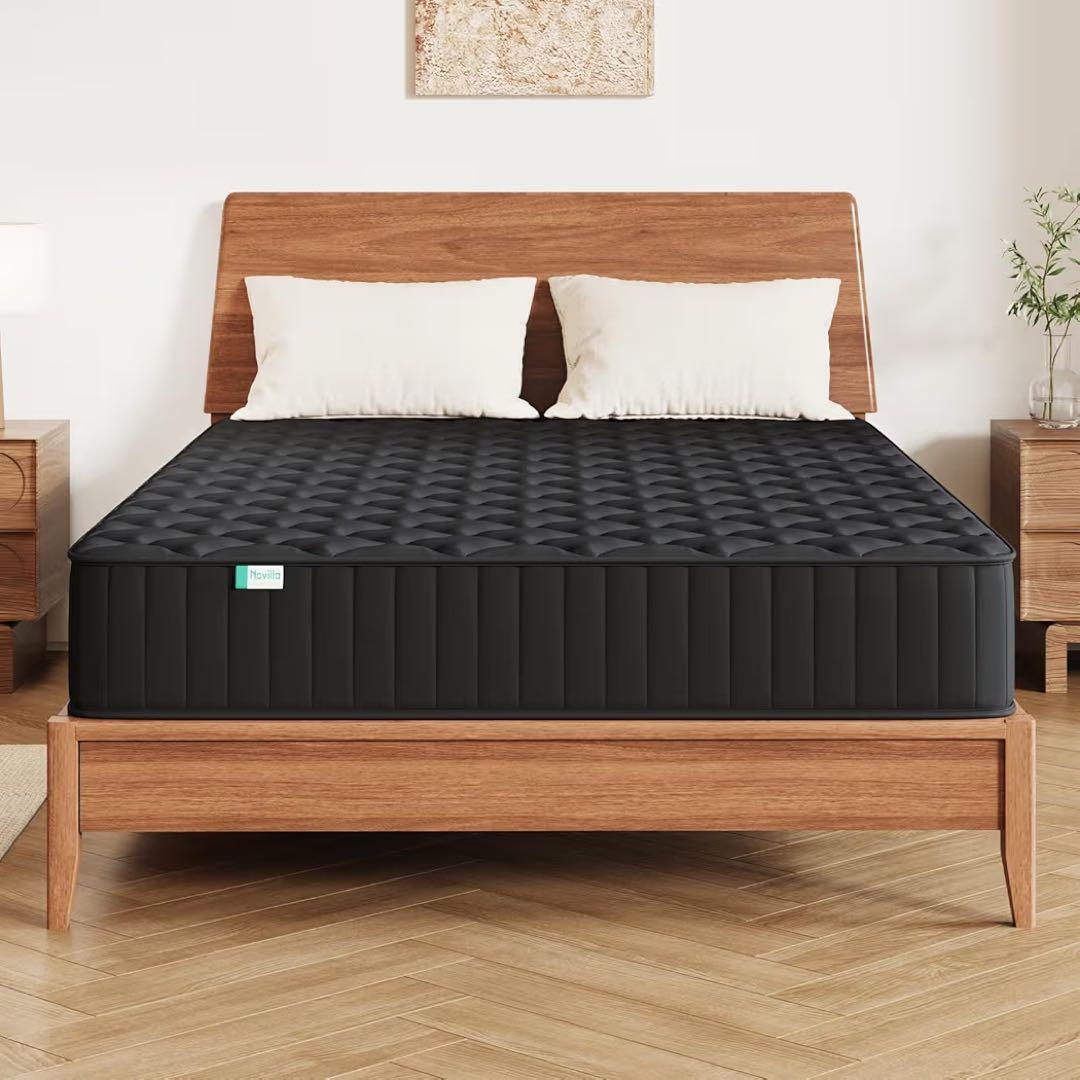 Novilla マットレス ダブル 硬め 極厚20cm 高反発ウレタン180N