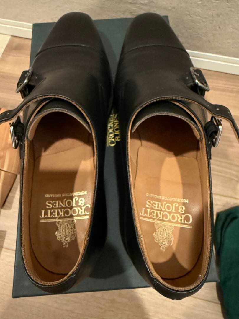 【美品】Crockett & Jones LOWNDES 7E