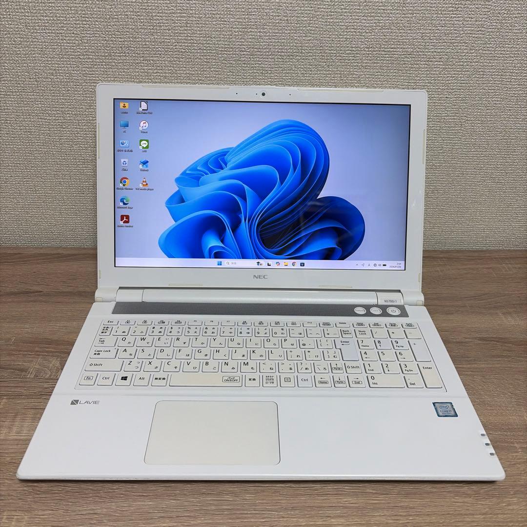 NEC LAVIE 15.6インチ ノートPC 初期設定済 SSD換装済
