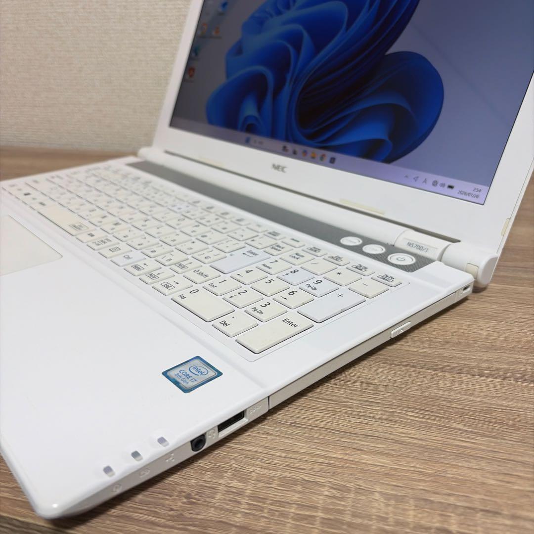 NEC LAVIE 15.6インチ ノートPC 初期設定済 SSD換装済