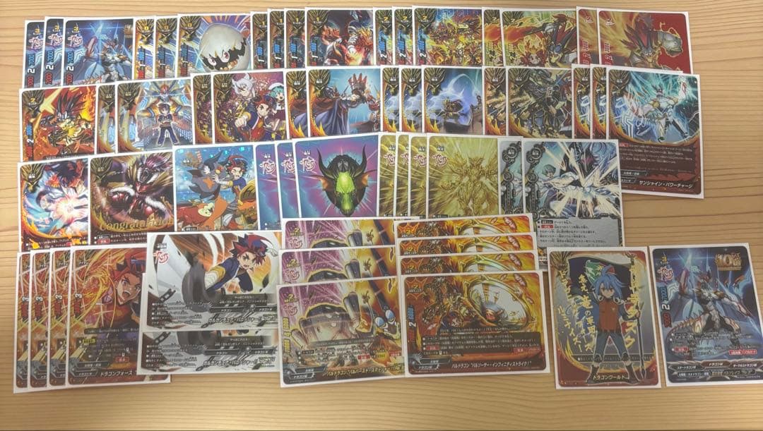 バディファイト デッキ 太陽竜 ホイル多数