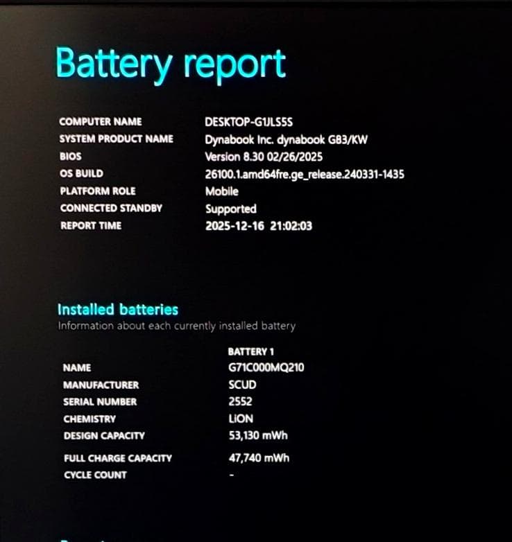 美品！液晶新品✨️dynabook G83/KW 16/512GB 第12世代⑪