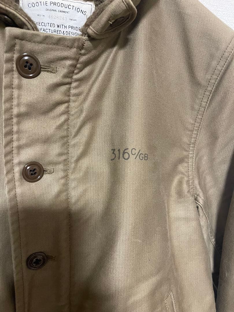 COOTIE クーティN1ジャケット サイズL