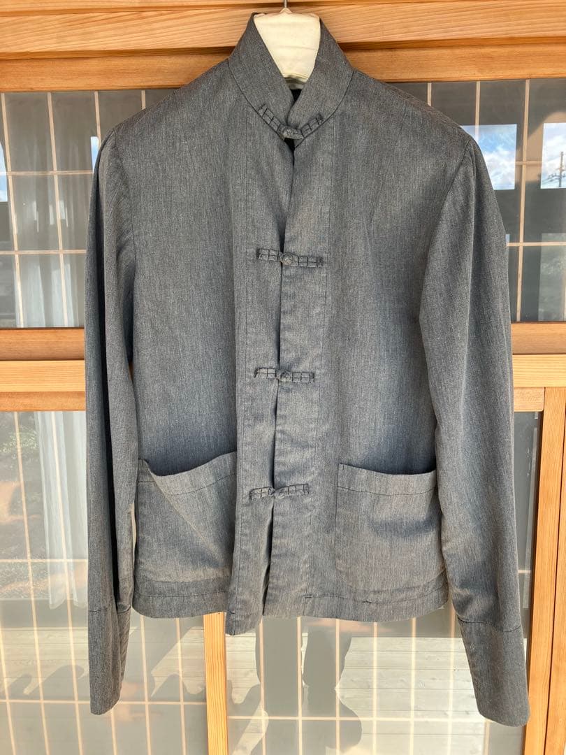 BLACK COMME des GARCONS チャイナジャケット Lサイズ