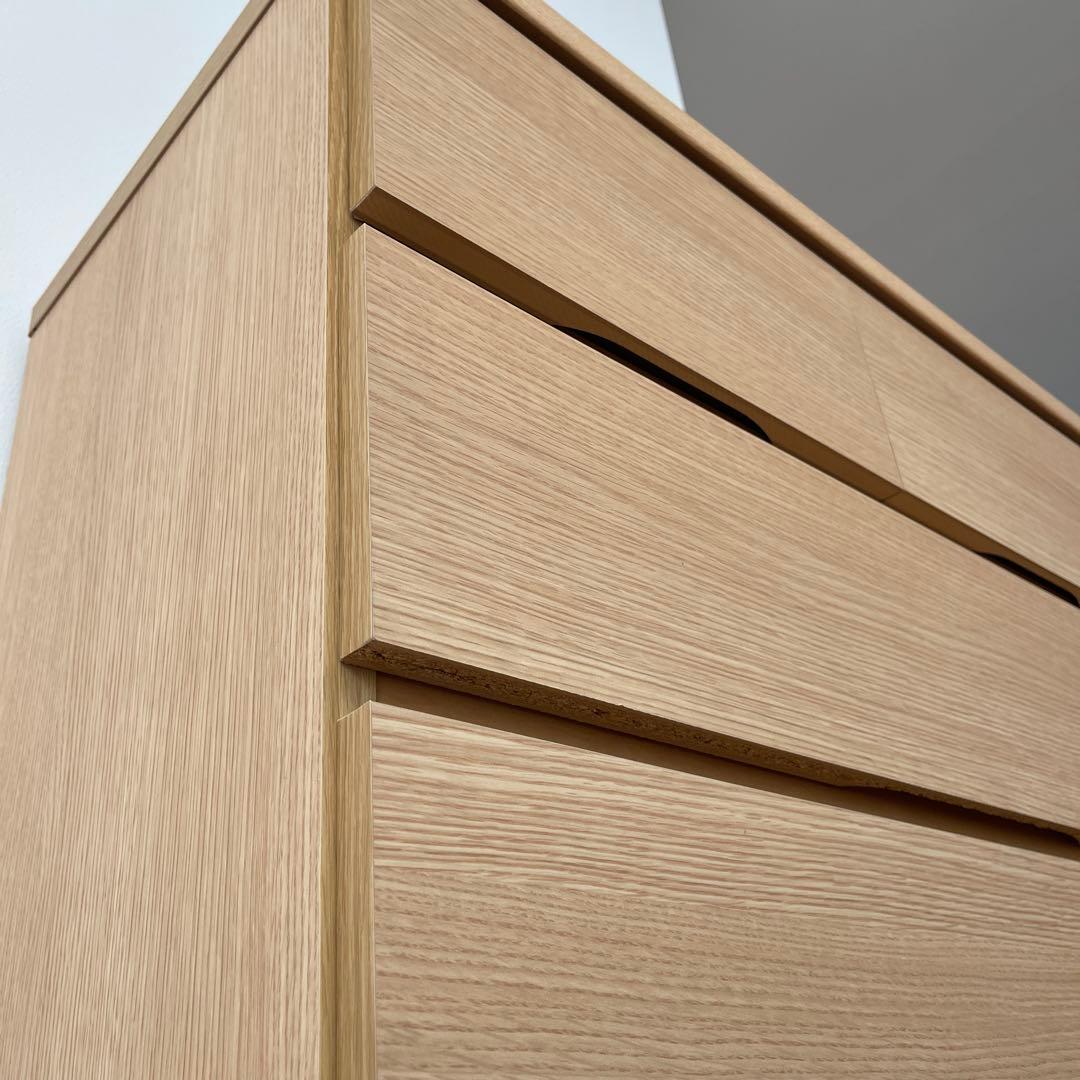 ハイチェスト（エレアK 80 LBR 5段）ニトリ