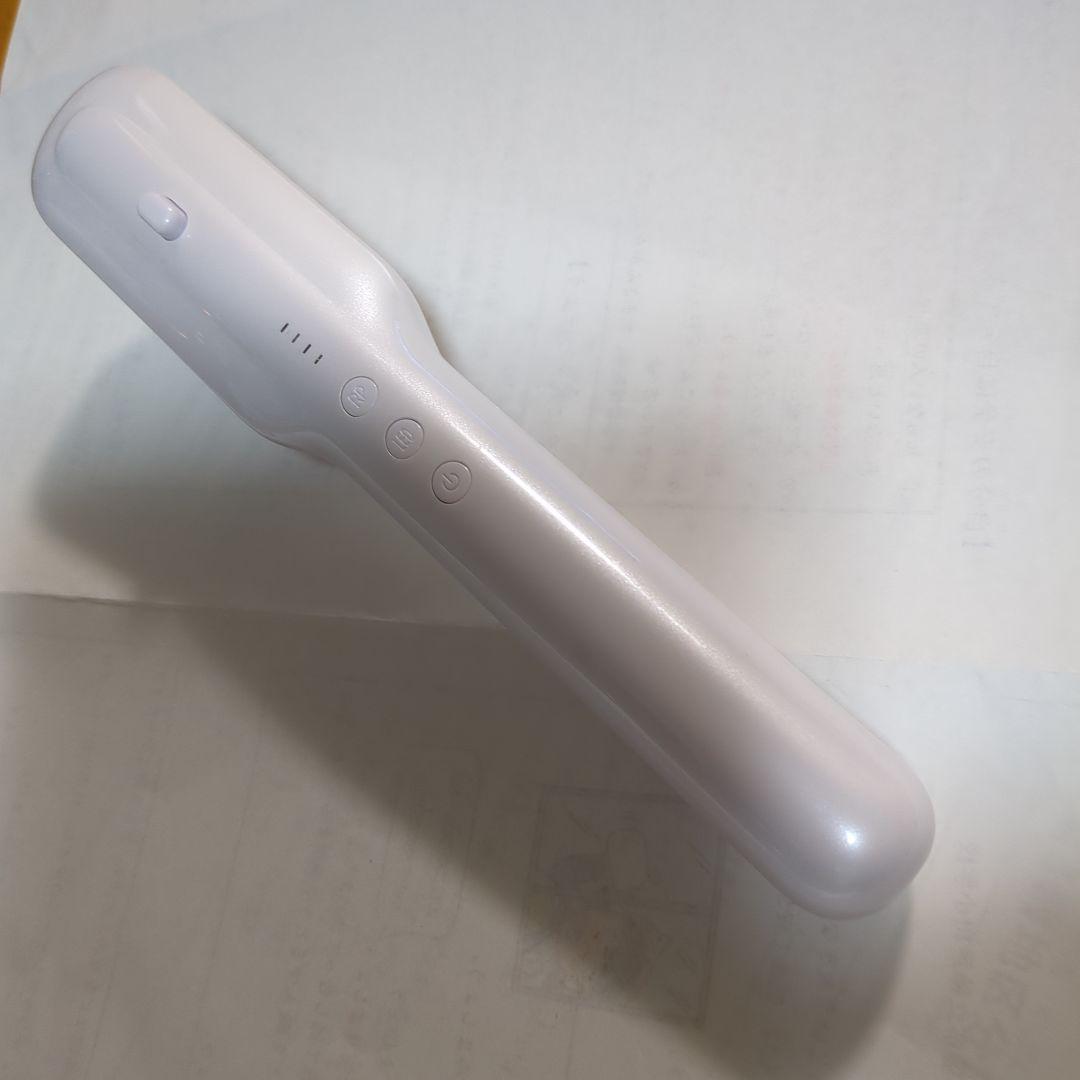 ホワイト美顔器 マッサージ機能付き