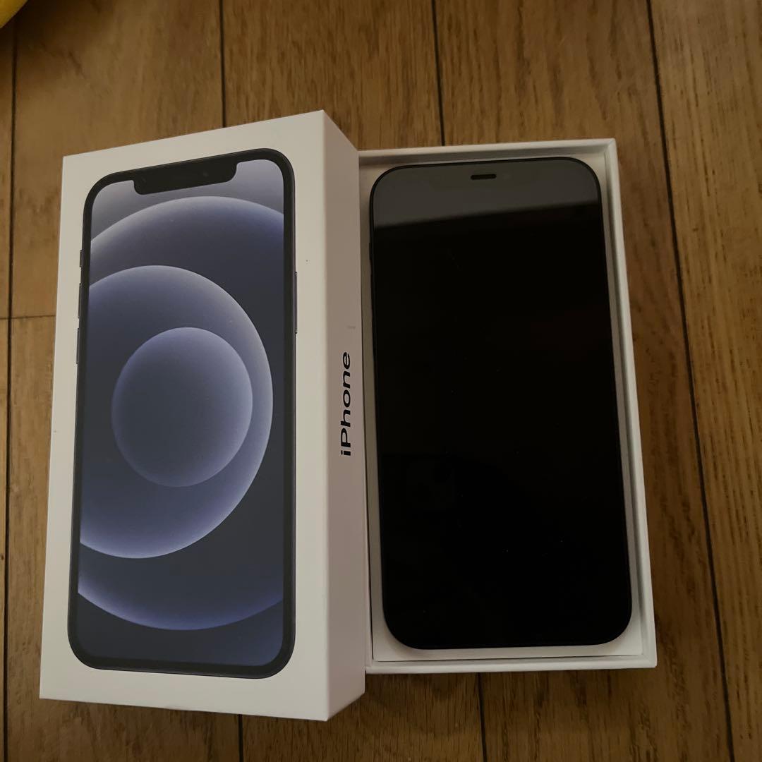 iPhone 12 ブラック 本体　美品！