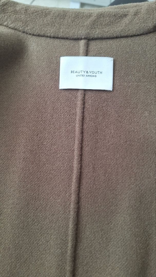 ウールポンチョ風オーバーサイズコート