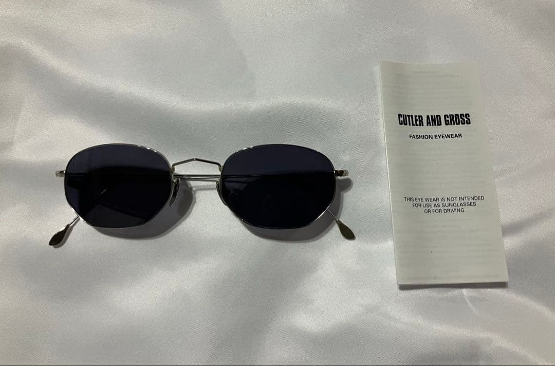 ヴィンテージ ラス1 カトラーアンドグロス メタルフレーム サングラス