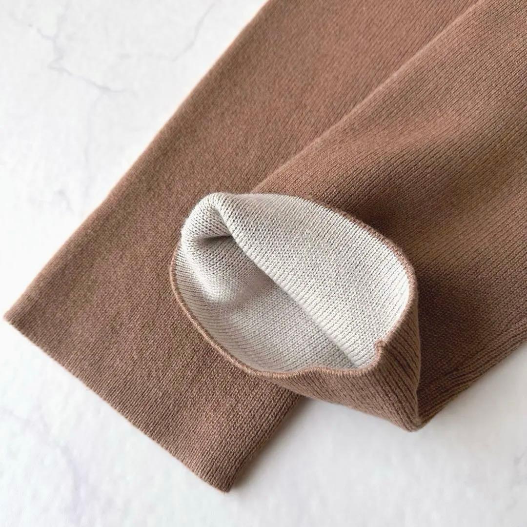 完売品 美品Theory セオリー ダブルフェイスニットフーディー カシミヤ混