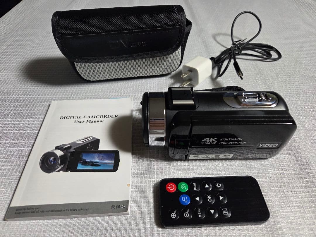 新品同様　4K デジタルビデオカメラNIGHT VISION一式