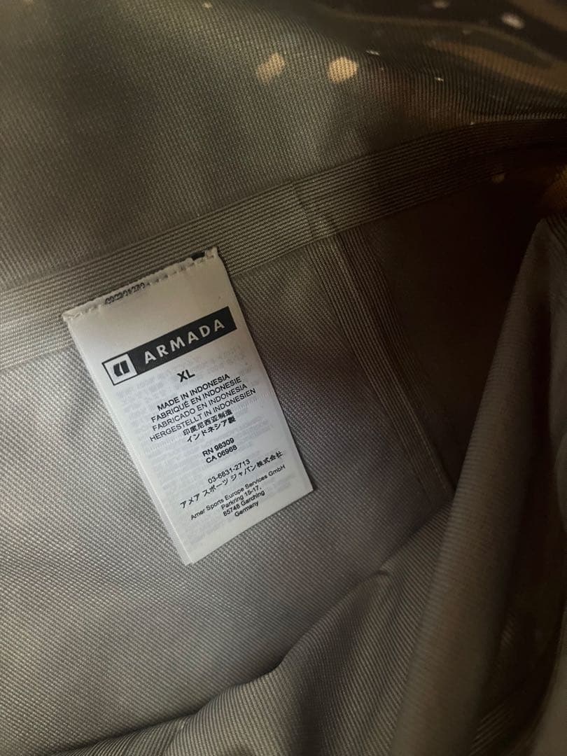 ARMADA XLアルマダ　ウェア　3Lパンツ　ビブパンツ　スノーボード