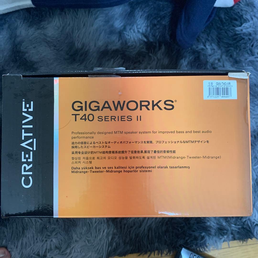 gigaworks t40 series 2 スピーカー