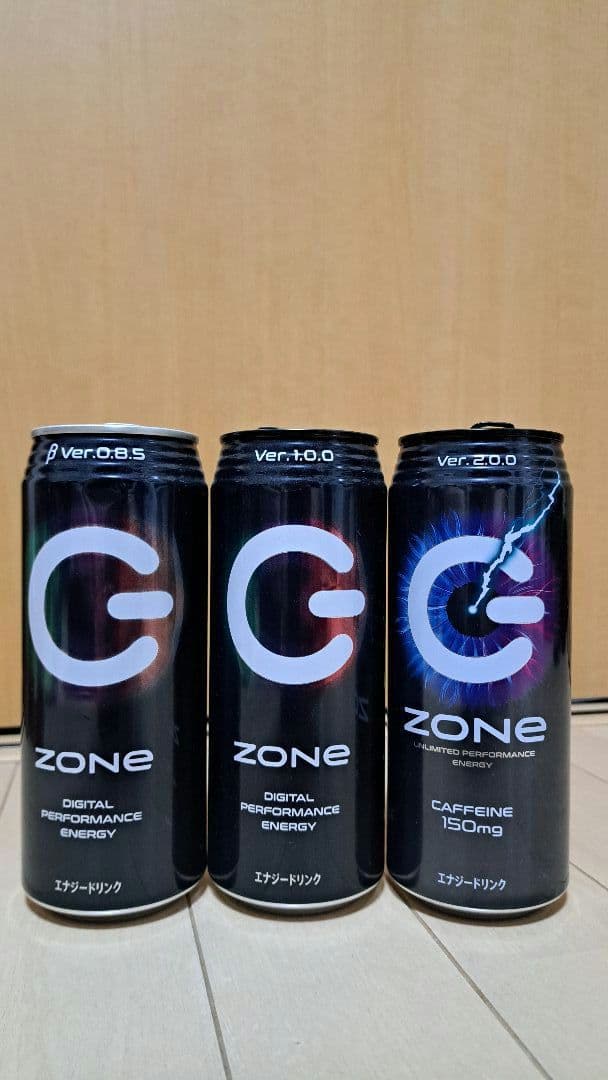 エナドリ ZONE 空き缶 β空き箱 ホロライムソーダ モンスターapexコラボ